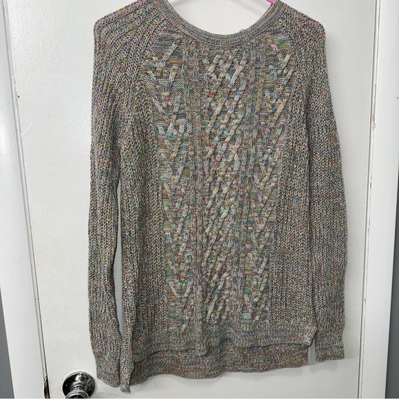 Faded Glory Sweaters - ‼️Pastel Rainbow / Multicolor Knit Sweater